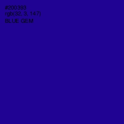 #200393 - Blue Gem Color Image