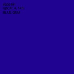 #200491 - Blue Gem Color Image