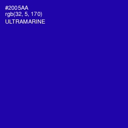 #2005AA - Ultramarine Color Image