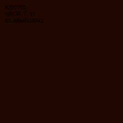 #200700 - Kilamanjaro Color Image