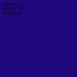 #20077B - Deep Blue Color Image