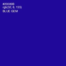 #20089B - Blue Gem Color Image