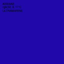 #2008AB - Ultramarine Color Image