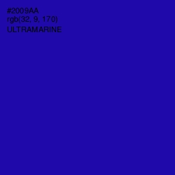 #2009AA - Ultramarine Color Image