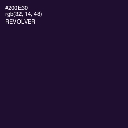 #200E30 - Revolver Color Image