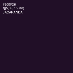 #200F26 - Jacaranda Color Image