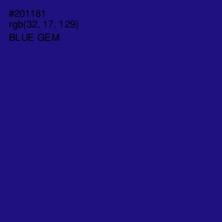 #201181 - Blue Gem Color Image