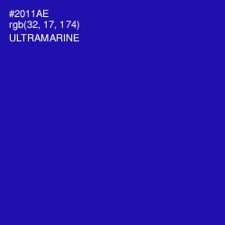 #2011AE - Ultramarine Color Image
