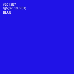 #2013E7 - Blue Color Image