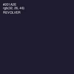 #201A2E - Revolver Color Image