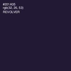#201A35 - Revolver Color Image