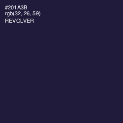 #201A3B - Revolver Color Image