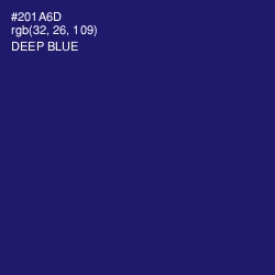 #201A6D - Deep Blue Color Image