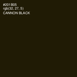 #201B05 - Cannon Black Color Image