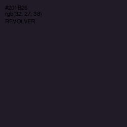 #201B26 - Revolver Color Image