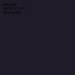 #201B29 - Revolver Color Image