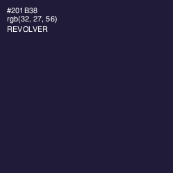 #201B38 - Revolver Color Image