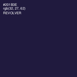 #201B3E - Revolver Color Image