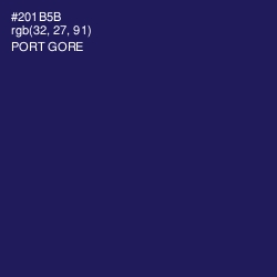 #201B5B - Port Gore Color Image