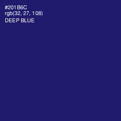 #201B6C - Deep Blue Color Image