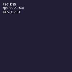 #201D35 - Revolver Color Image