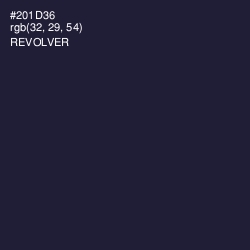 #201D36 - Revolver Color Image
