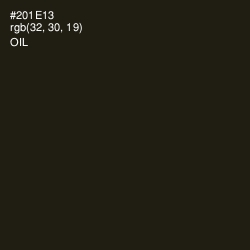 #201E13 - Oil Color Image