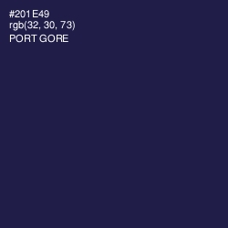 #201E49 - Port Gore Color Image