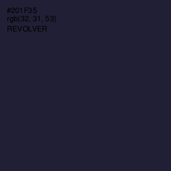 #201F35 - Revolver Color Image