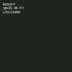 #20261F - Log Cabin Color Image
