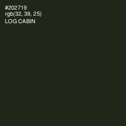 #202719 - Log Cabin Color Image