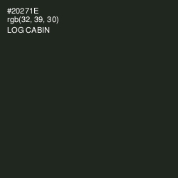 #20271E - Log Cabin Color Image