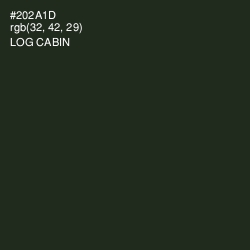 #202A1D - Log Cabin Color Image