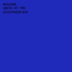 #202ABA - Governor Bay Color Image