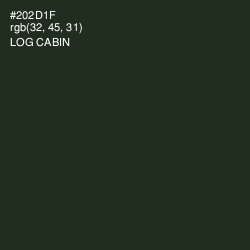 #202D1F - Log Cabin Color Image