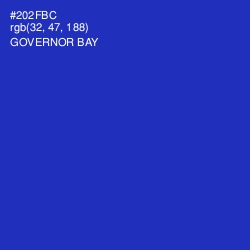 #202FBC - Governor Bay Color Image