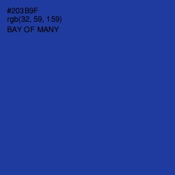 #203B9F - Bay of Many Color Image