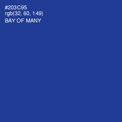 #203C95 - Bay of Many Color Image
