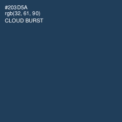 #203D5A - Cloud Burst Color Image