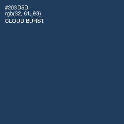 #203D5D - Cloud Burst Color Image