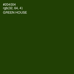 #204004 - Green House Color Image