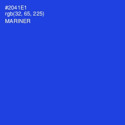 #2041E1 - Mariner Color Image