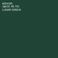 #204435 - Lunar Green Color Image