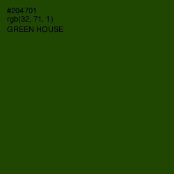 #204701 - Green House Color Image