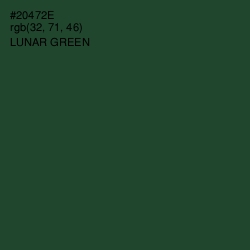 #20472E - Lunar Green Color Image