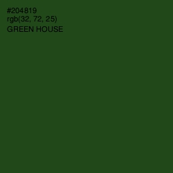 #204819 - Green House Color Image