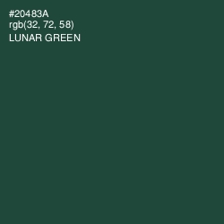#20483A - Lunar Green Color Image