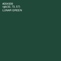 #204939 - Lunar Green Color Image