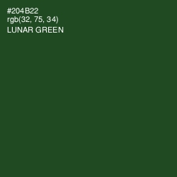 #204B22 - Lunar Green Color Image