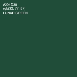 #204D39 - Lunar Green Color Image